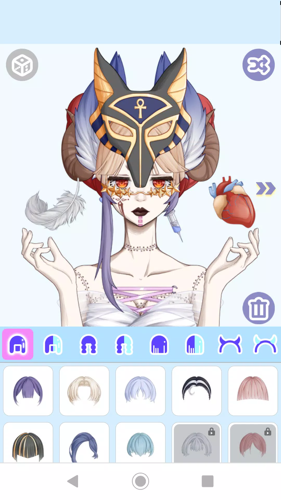 mega anime avatar creator:make your own character APK للاندرويد تنزيل