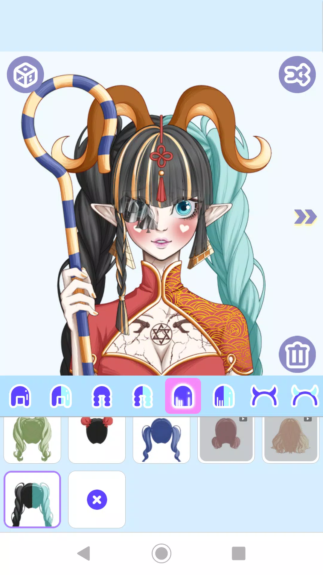 Avatar Maker Anime — chơi trực tuyến miễn phí trên Yandex Games