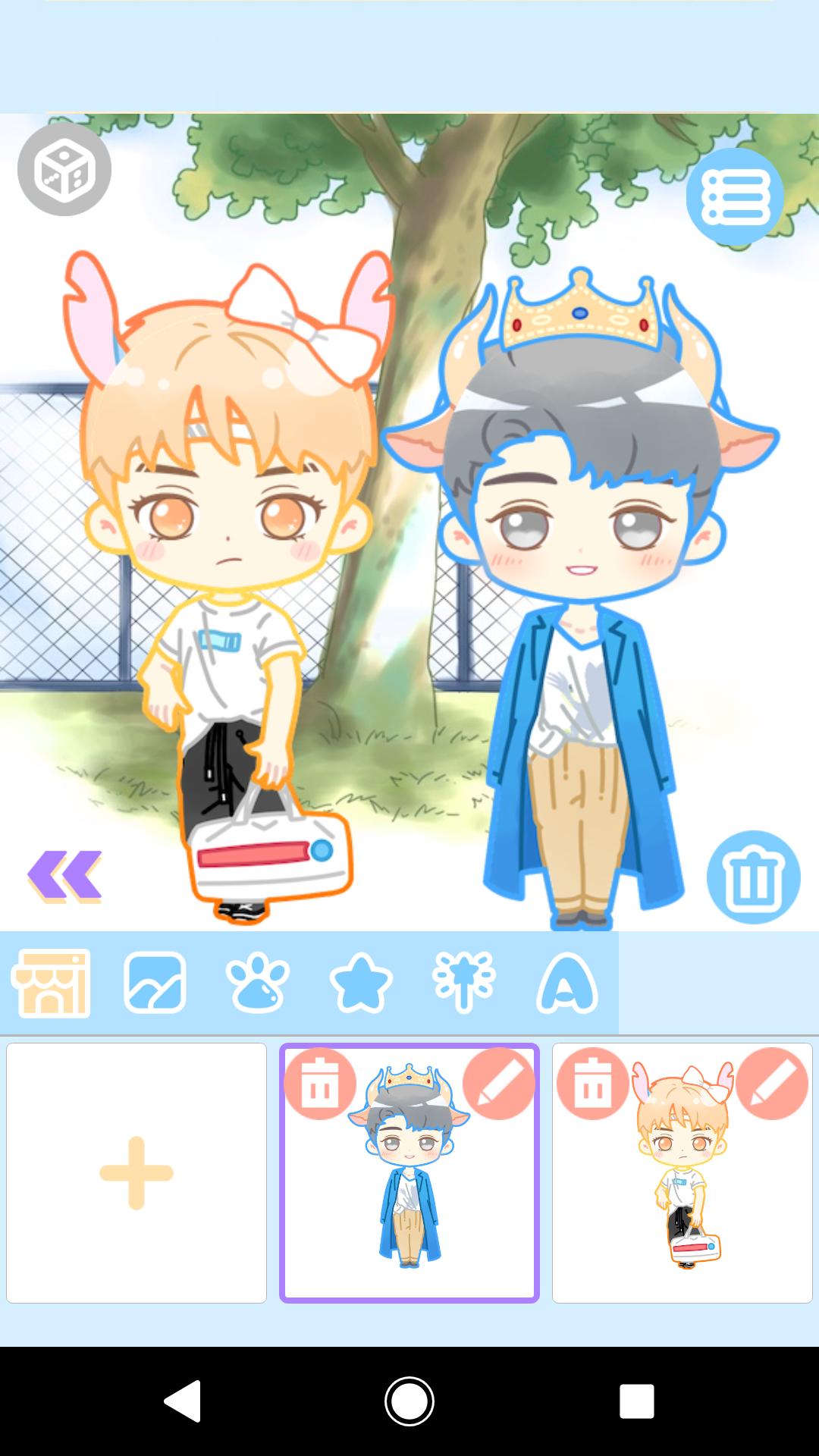 Android용 Unnie & Oppa Avatar Maker - APK 다운로드