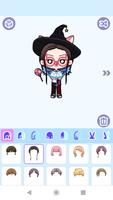 Unnie & Oppa Avatar Maker الملصق