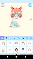 Cute Doll Avatar Maker: Make Y capture d'écran 3