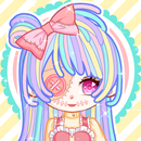 Pastel Monster Doll Dress up:  aplikacja