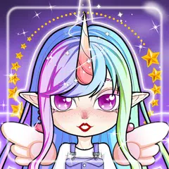 Descargar XAPK de Magical Girl Dress Up: Pastel 