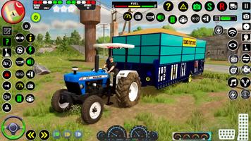 Indian Tractor Farm Simulator syot layar 1