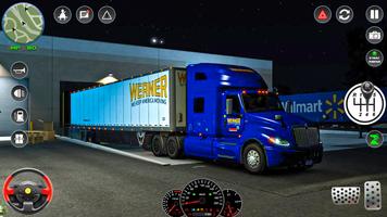 यूरो ट्रक पहाड़ी ड्राइविंग स्क्रीनशॉट 3