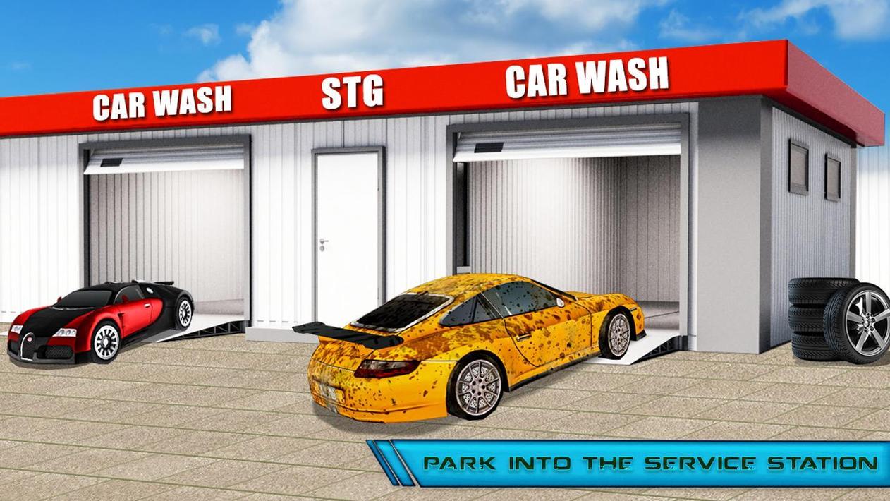 Modern Car Wash Games: Garage screenshot 20