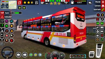 Entraîneur Bus Jeu Bus Sim 3D capture d'écran 2