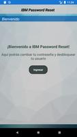 IBM Password Reset Plakat