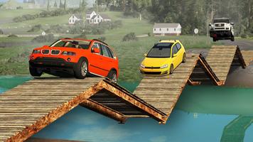 Wall Of Lava Volcano Cars 3D 截图 3