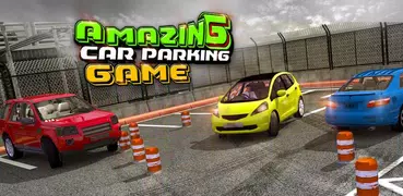 carro dirigindo estacionamento