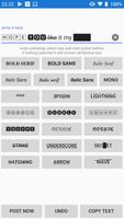 Strike Text - Post Composer پوسٹر