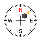 آیکون‌ Qibla Compass & Flashlight