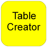 ”Table Creator