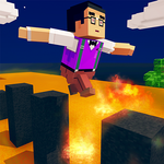 Blocky Runner Craft Parkour icon