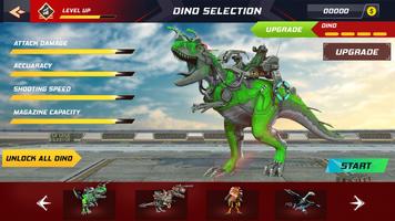 Monster Robot Wars: FPS Dinosaur Battles اسکرین شاٹ 1