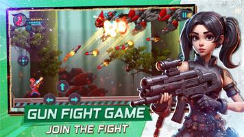 Gun Fight Side-Scrolling Game скриншот 3