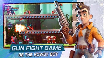 Gun Fight Side-Scrolling Game скриншот 2