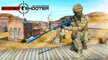 Sniper 3D Gun Strike Shooter Game โปสเตอร์