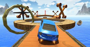Mega Ramp Car Jeux 3D - Impossible Car Stunts capture d'écran 3
