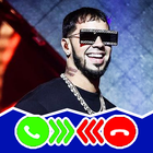 Anuel Aa Fake Chat & Video Cal icono