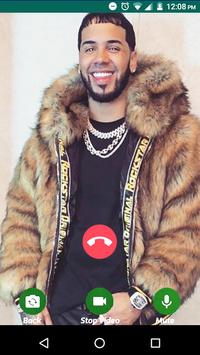 Anuel Aa Fake Chat & Video Cal poster