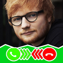 Ed Sheeran Fake Chat & Video Call-APK