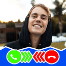 Justin Bieber Fake Chat & Vide APK