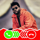 The Weeknd Fake Chat & Video C APK