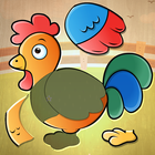 Toddler puzzles - Animal games icon