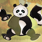Kids puzzle games. Animal game آئیکن