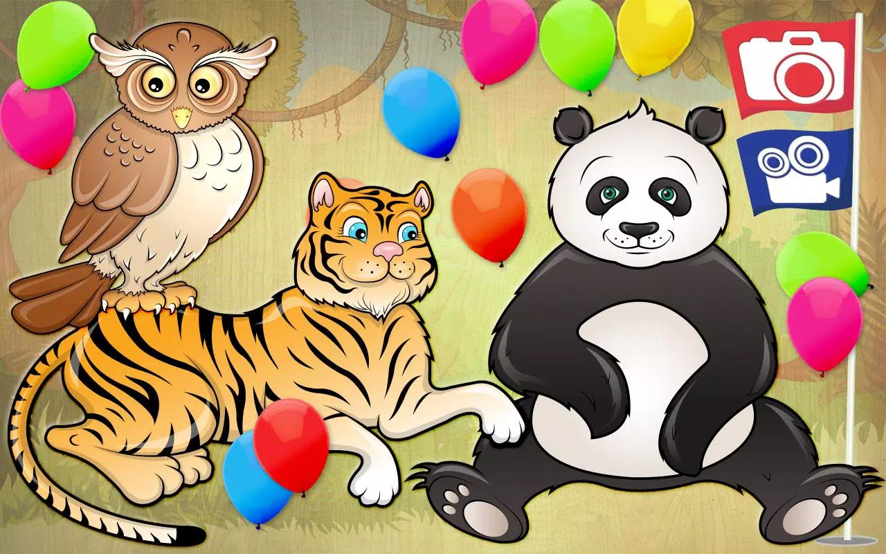 Puzzle de animais para Crianças 🦁🐰🐬🐮🐶🐵 - Baixar APK para