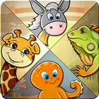 Puzzle for kids - Animal games आइकन