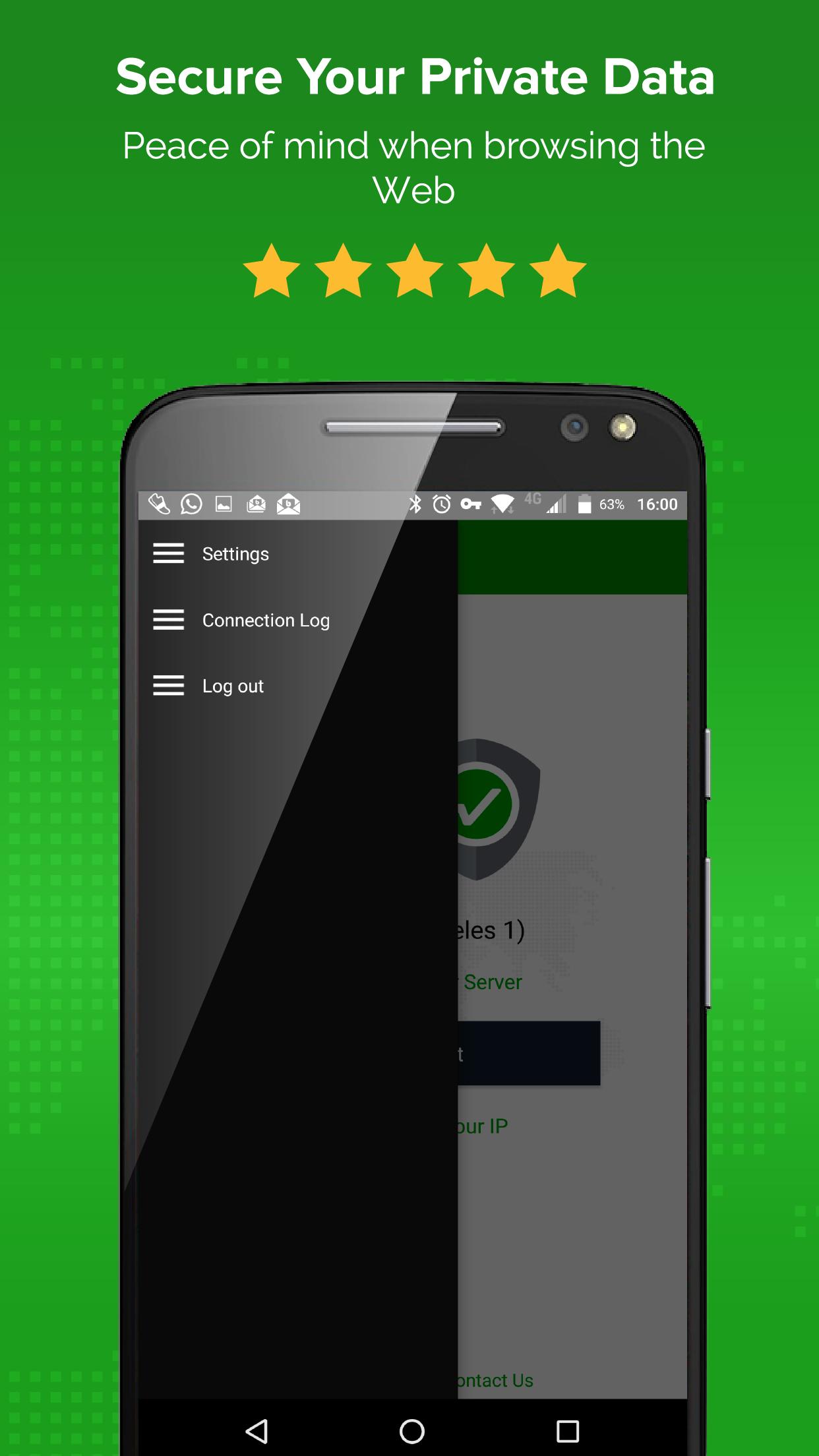 Unlimited VPN app - Simple and easy to use - ibVPN for Android - APK