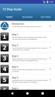 12 Step Guide - AA পোস্টার