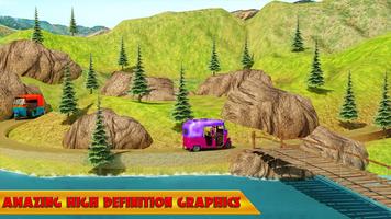 Modern Tuk Tuk Rickshaw Games poster