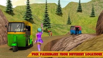 Modern Tuk Tuk Rickshaw Games screenshot 2
