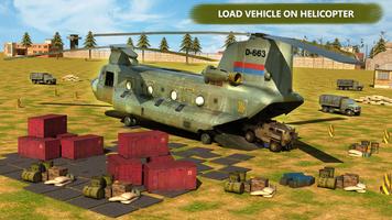 US Army Tank Offroad Truck Transport Simulator Affiche