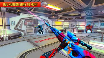 Robot Shooting FPS Counter poster