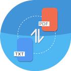 TXT to PDF - Notepad to PDF আইকন