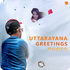 Uttrayan / Kites Greetings Card Photo Editor icône