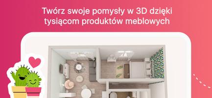 Room Planer: Projektowanie 3D plakat