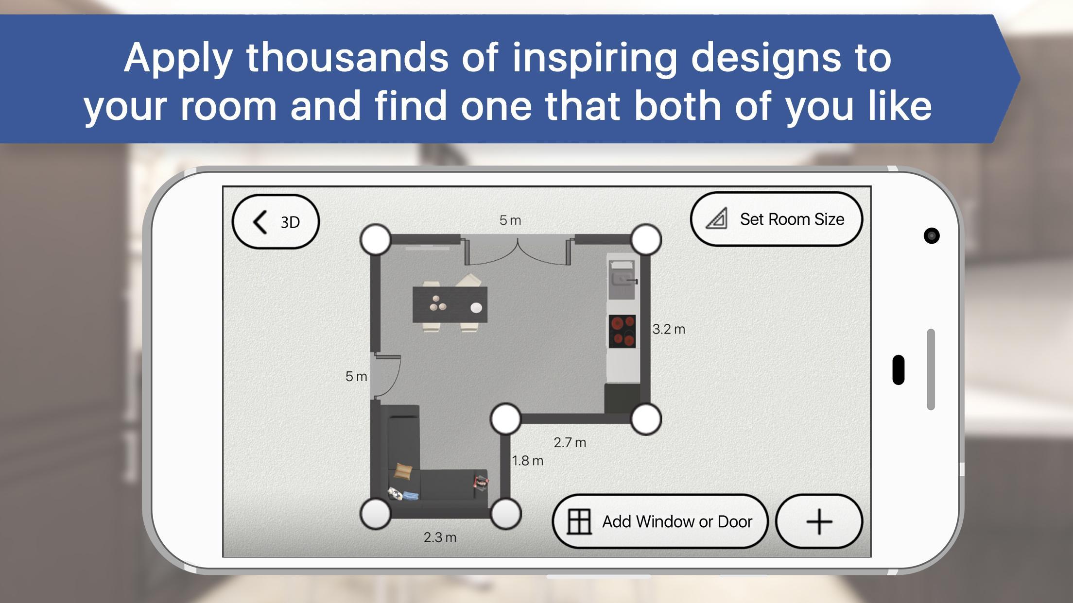 3D Kitchen Design for IKEA: Room Interior Planner for Android - APK