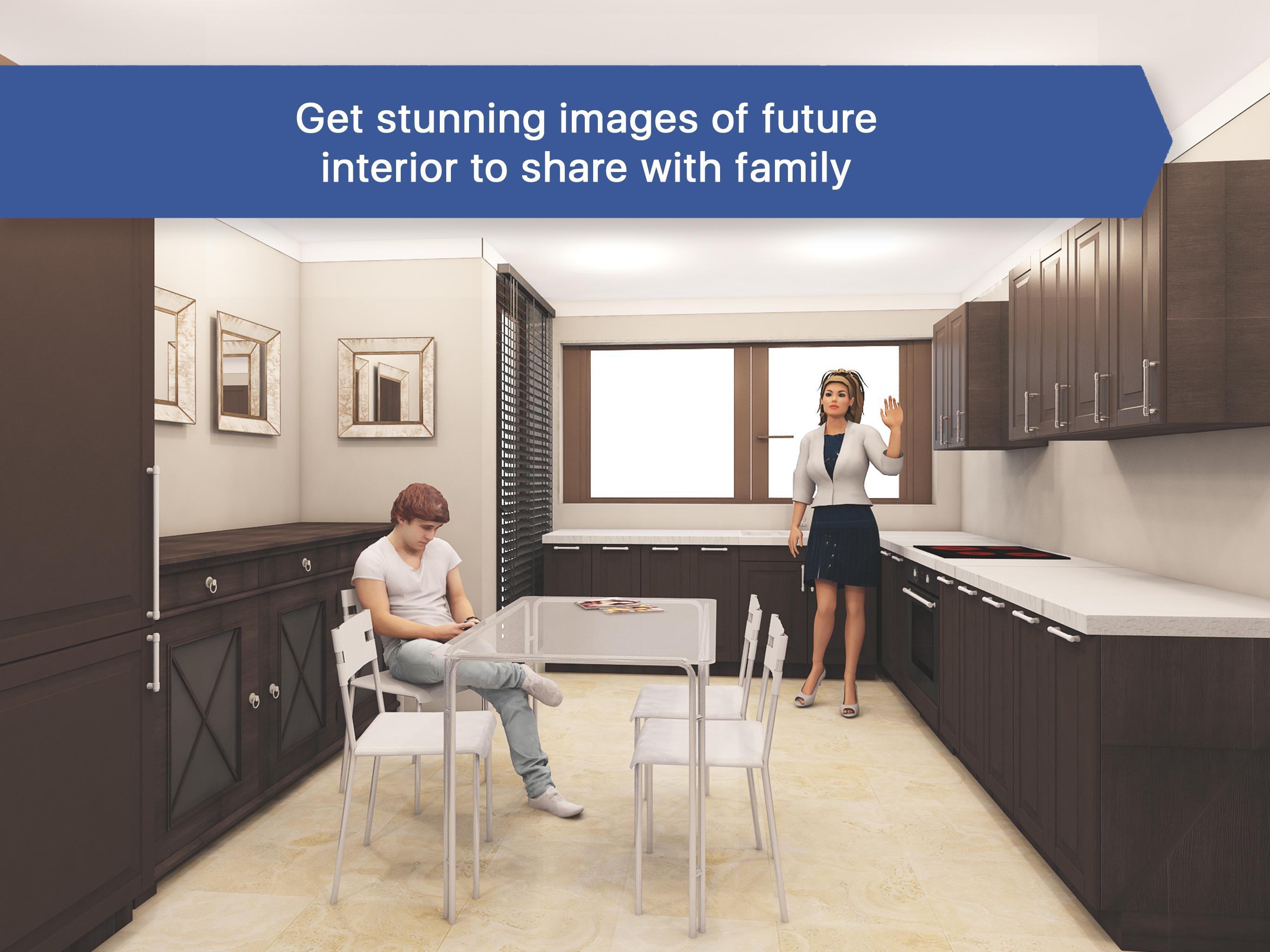 3D Kitchen Design for IKEA: Room Interior Planner for Android - APK