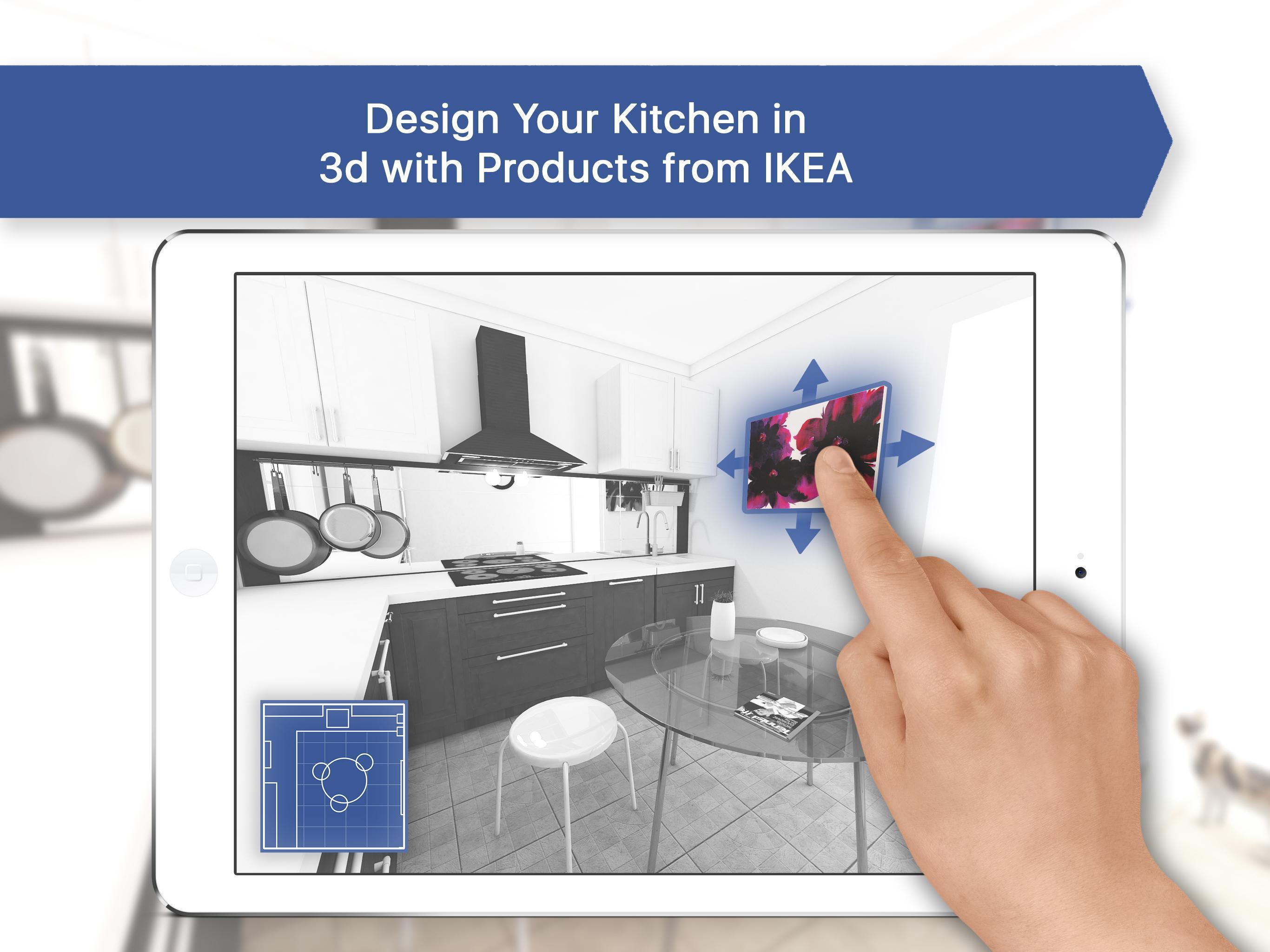 3D Kitchen Design for IKEA: Room Interior Planner for Android - APK