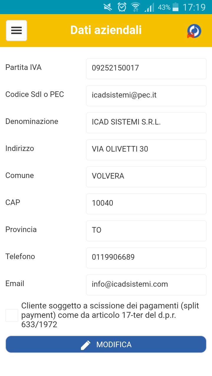 SCARICARE APP INVOICE&GO