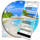 Beach SMS Theme иконка