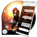 Forever love SMS theme APK