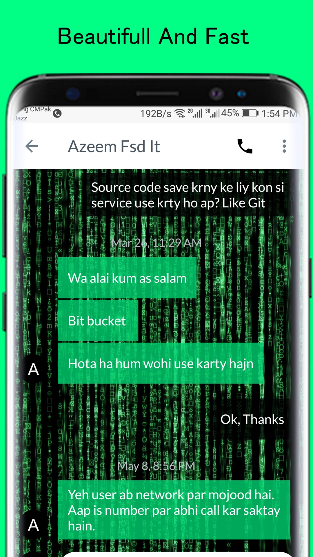 Hacker SMS Theme for Android - APK Download - 
