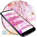 Love Cherry  SMS Theme APK
