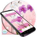 Orchid Flower SMS Theme APK